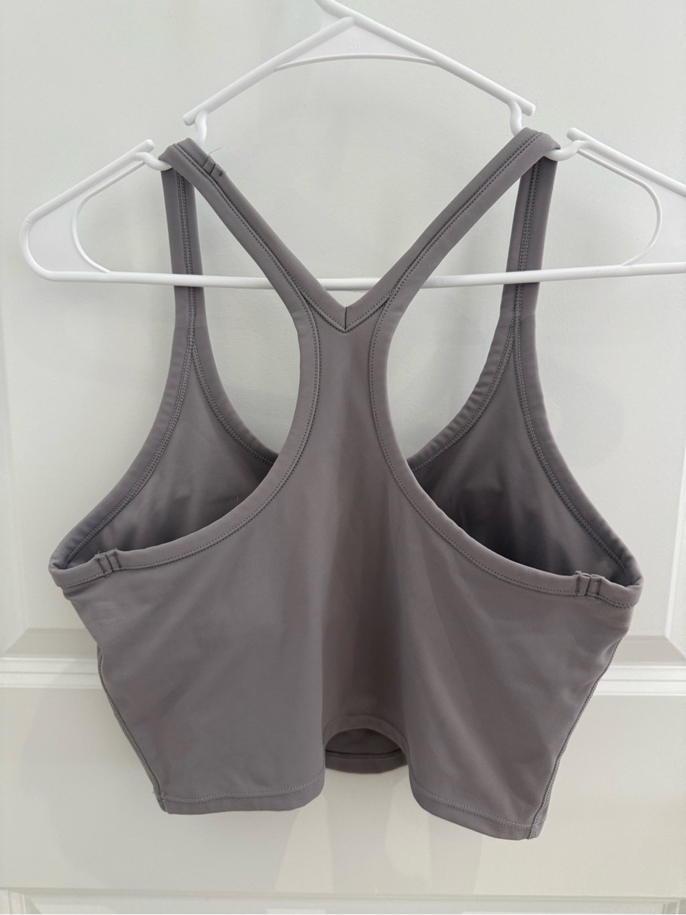 Padded Workout Racerback Tank Top - Picture 3 of 3